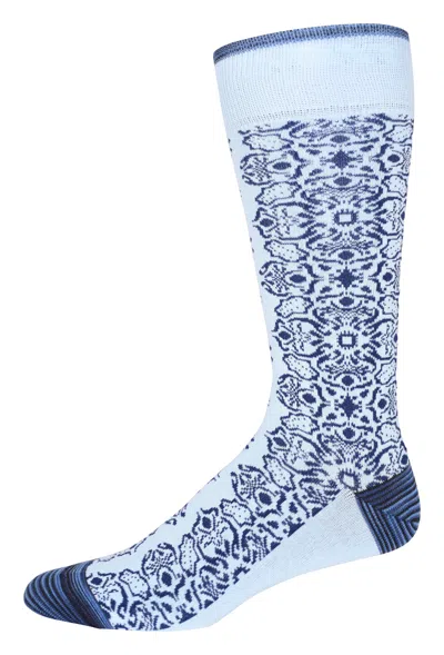 Robert Graham The Gomera Socks In Light Blue
