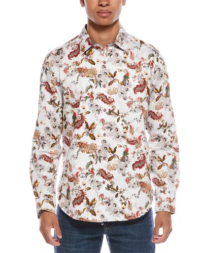Robert Graham The Leo Classic Fit Woven Shirt In Neutral