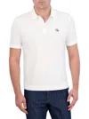 Robert Graham The Player Solid Cotton Jersey Polo In White