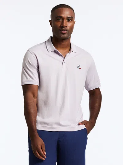 Robert Graham The Player Short Sleeve Polo In Lavender