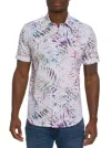 Robert Graham The Roxy Short Sleeve Button Down Shirt In Multi