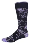 Robert Graham The Saldanha Socks In Navy