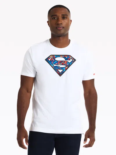 Robert Graham The Superman™ X  Shield Short Sleeve T-shirt In White