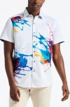 Robert Graham Three-sixty Short Sleeve Button Down Shirt