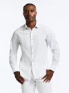 Robert Graham Thresher Long Sleeve Button Down Shirt In White