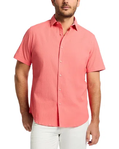 Robert Graham Thresher Woven Shirt In Orange