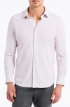 Robert Graham Thurston Paisley Knit Button-up Shirt In Pink
