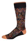Robert Graham Thurston Socks In Black