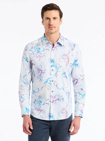 Robert Graham Tilden Long Sleeve Button Down Shirt In Multi