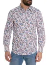 Robert Graham Townsend Long Sleeve Button Down Shirt In Multi