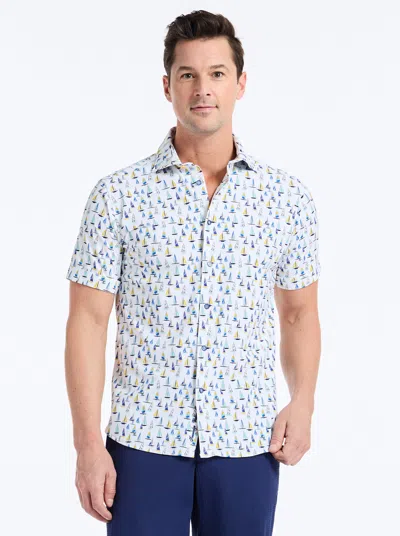 ROBERT GRAHAM ROBERT GRAHAM TRANS PACIFIC SHORT SLEEVE BUTTON DOWN SHIRT