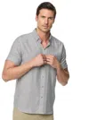 Robert Graham Trego Short Sleeve Button Down Shirt In Multi
