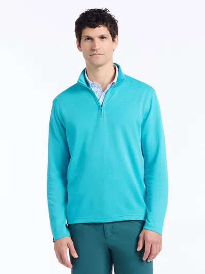 Robert Graham Troland Long Sleeve Knit Shirt In Blue