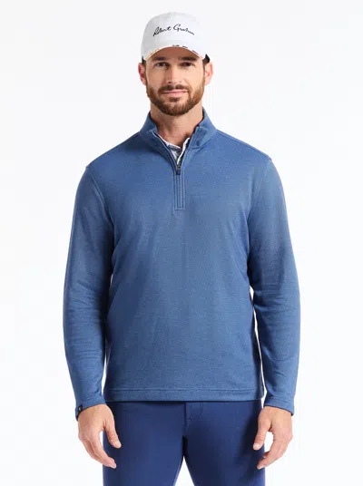 Robert Graham Troland Long Sleeve Knit Shirt In Blue