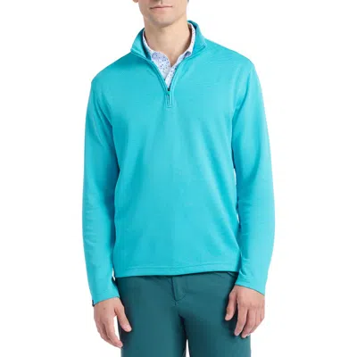 Robert Graham Troland Long Sleeve Knit Shirt In Blue
