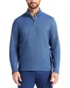 Robert Graham Troland Quarter Zip Top In Blue