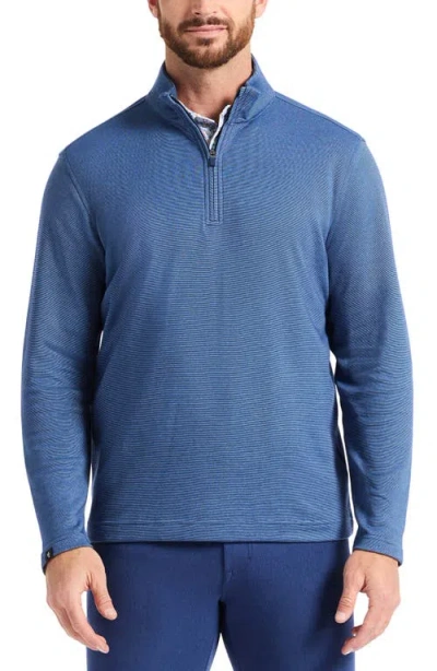 ROBERT GRAHAM ROBERT GRAHAM TROLAND QUARTER ZIP TOP
