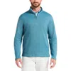 Robert Graham Troland Quarter Zip Sweater In Blue