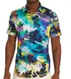 Robert Graham Tropical Strom Shirt In Multi In Blue