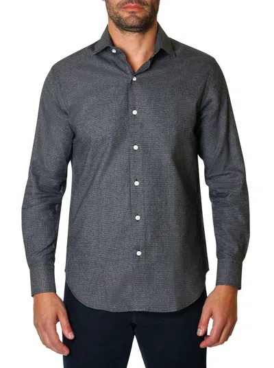 Robert Graham Troy Long Sleeve Button Down Shirt In Blue