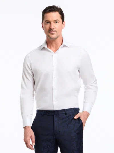 Robert Graham Tux Long Sleeve Button Down Shirt In White