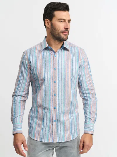 Robert Graham Tyson Long Sleeve Button Down Shirt Tall In Multi