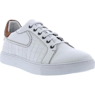 Robert Graham Uffizi Sneaker In White