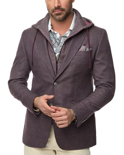 ROBERT GRAHAM UPTOWN XXIII BLAZER WITH REMOVABLE HOODED BIB