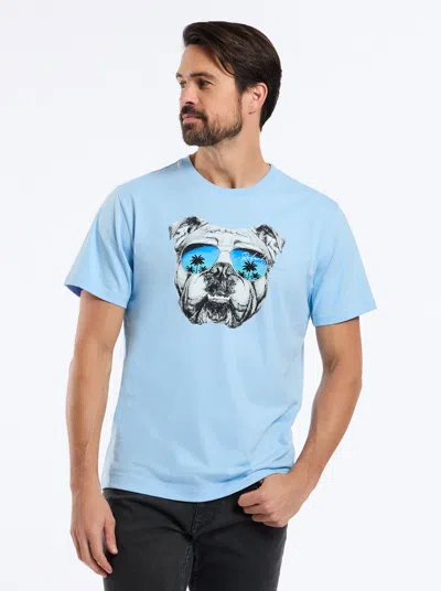 Robert Graham Vaca Graham Short Sleeve T-shirt In Blue