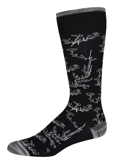 Robert Graham Vakos Socks In Black