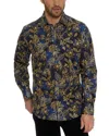 Robert Graham Valmont Long Sleeve Button Down Shirt In Blue