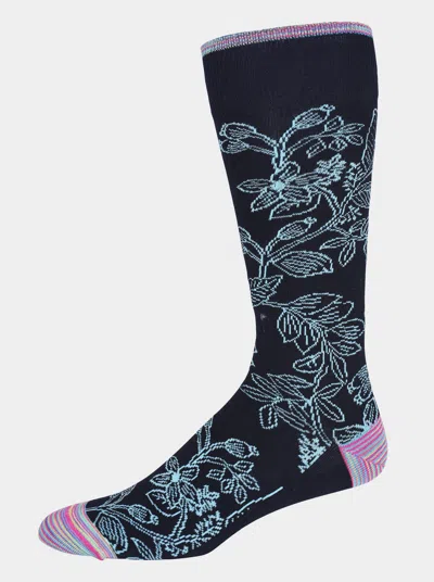 Robert Graham Valmont Sock In Navy