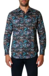 Robert Graham Wagner Abstract Print Button-up Shirt In Multi