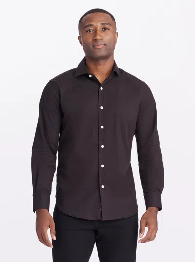 Robert Graham Walford Long Sleeve Button Down Shirt In Brown