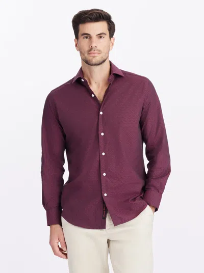 Robert Graham Walford Long Sleeve Button Down Shirt In Purple