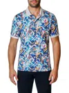 Robert Graham Warner Knit Polo In Multi