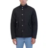 Robert Graham Water Repellent Quilted Jacket In Black