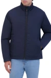 Robert Graham Stand Collar Jacket In Navy