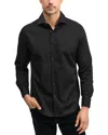 Robert Graham Waycross Cotton Stretch Jacquard Classic Fit Button Down Shirt In Black