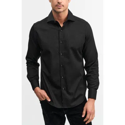 ROBERT GRAHAM ROBERT GRAHAM WAYCROSS JACQUARD BUTTON-UP SHIRT