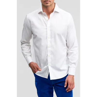 ROBERT GRAHAM ROBERT GRAHAM WAYCROSS JACQUARD BUTTON-UP SHIRT