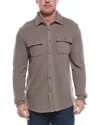 Robert Graham Wayne Knit Shirt In Gray