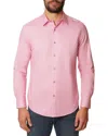Robert Graham Westley Long Sleeve Button Down Shirt In Pink