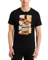 Robert Graham Whiskey Wisdom Short Sleeve Cotton Graphic T-shirt In Black