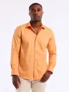 Robert Graham Windsor 2 Long Sleeve Button Down Shirt In Lt Orange
