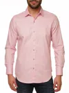 Robert Graham Windsor 2 Long Sleeve Button Down Shirt In Lt. Pink