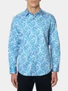 Robert Graham Winstead Long Sleeve Button Down Shirt In Blue