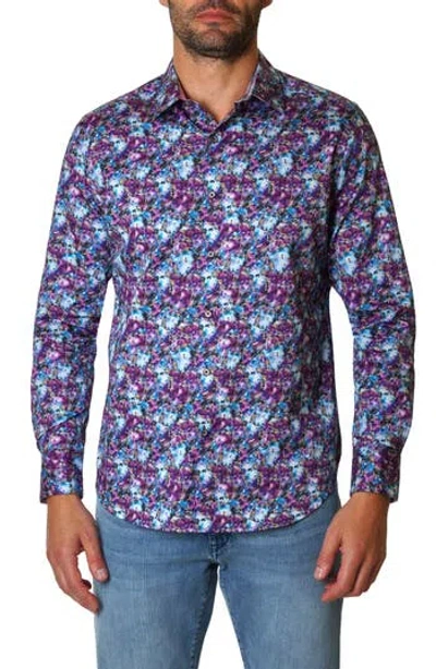 Robert Graham Witt Abstract Print Button-up Shirt In Multi