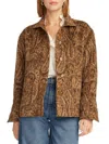 Robert Graham Camille Wool-blend Jacket In Blue