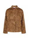 Robert Graham Camille Wool-blend Jacket In Brown